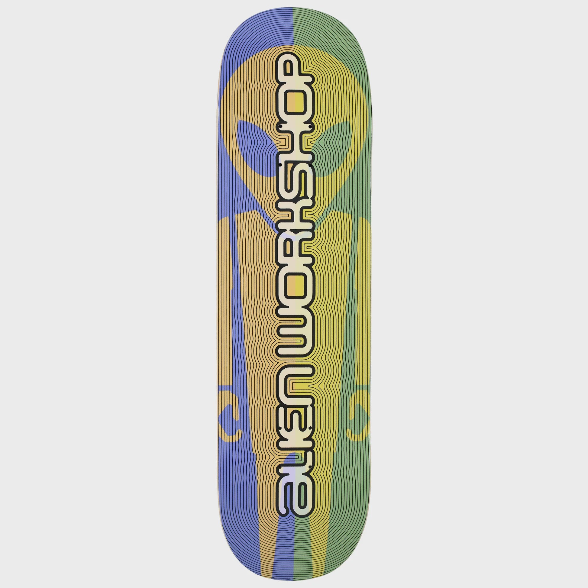 Alien Workshop Soldier Echoes Deck - Blue Green