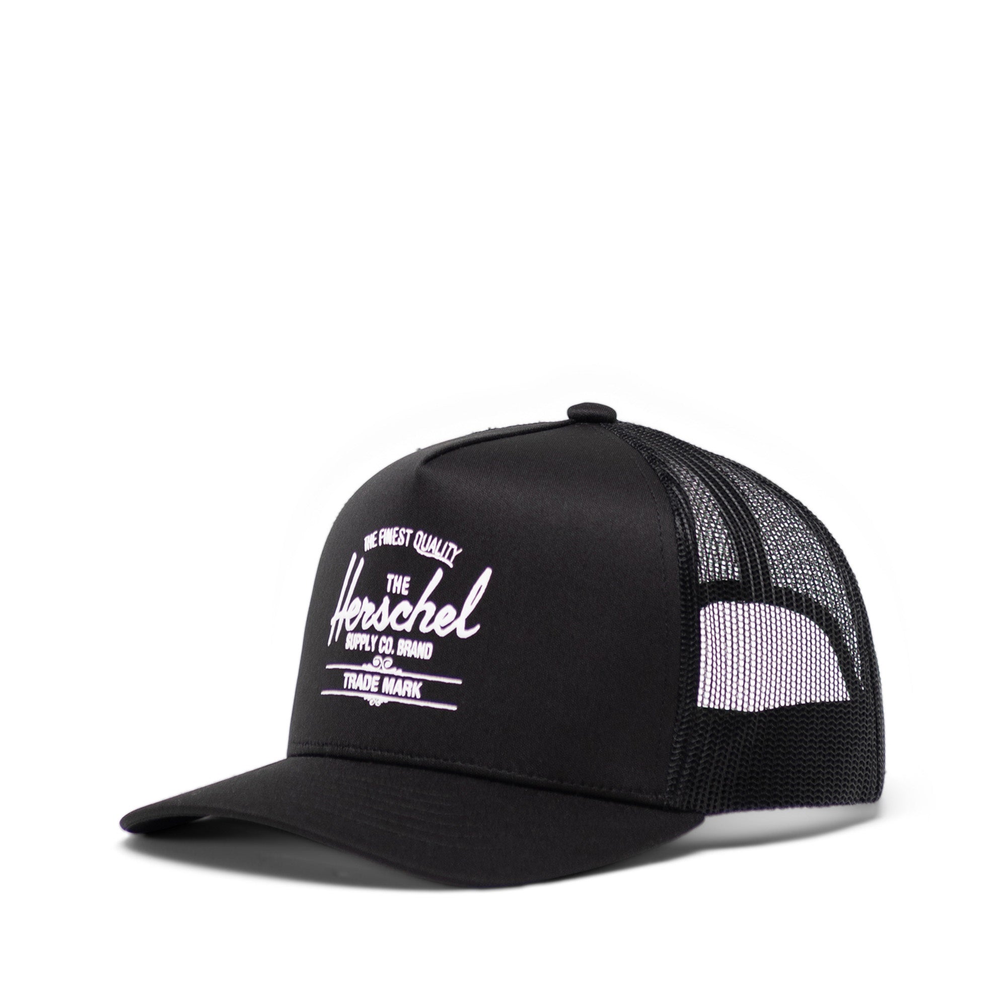 Herschel Whaler Tall Mesh Cap - Black