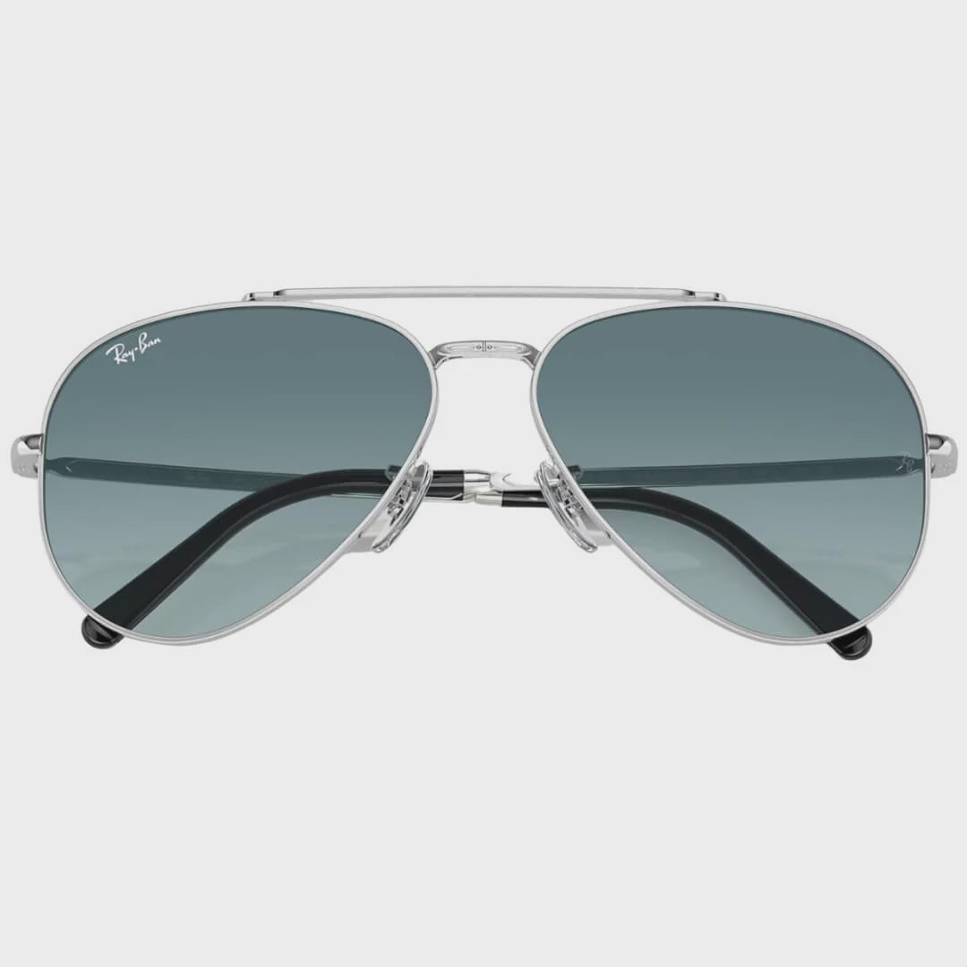 Ray-Ban Aviator RB3025 Sunglasses - Metal Silver/Crystal Mirror