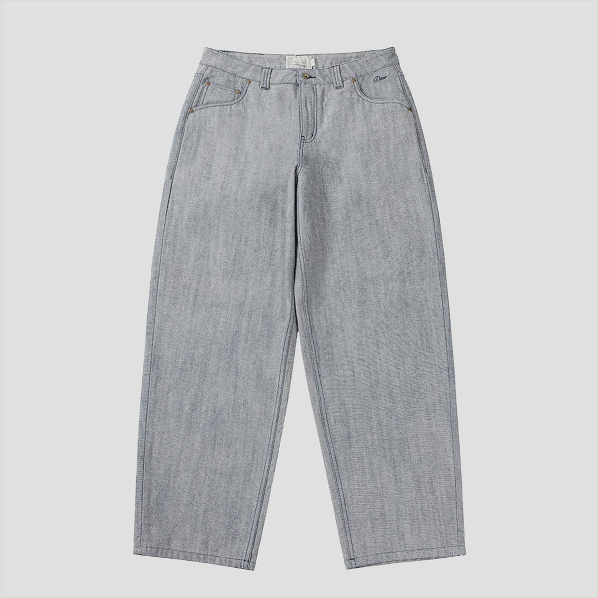 Dime Baggy Denim Pants - Reversed Indigo