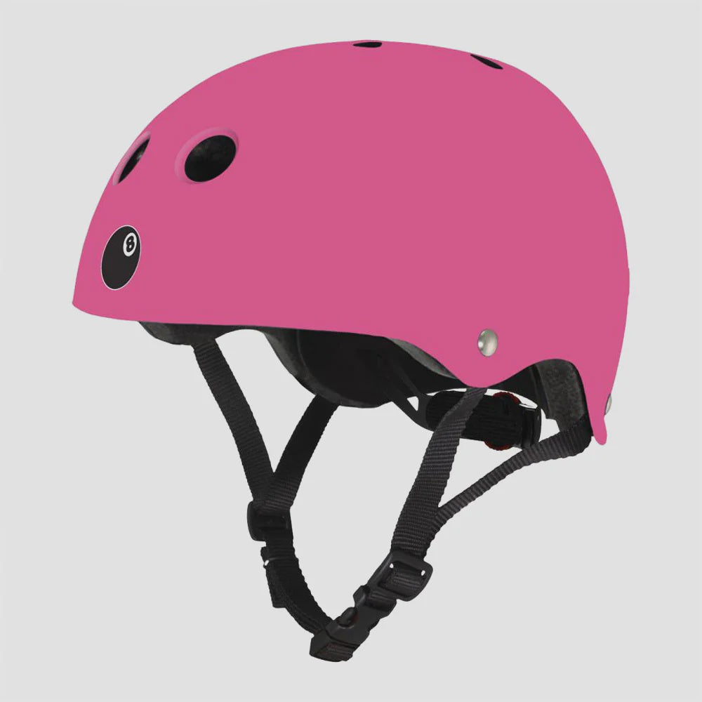 Eight Ball Helmet W/Fit Dial - Pink Matte