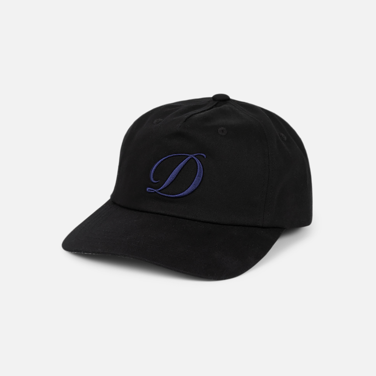 Dime Cursive D Worker Cap - Black