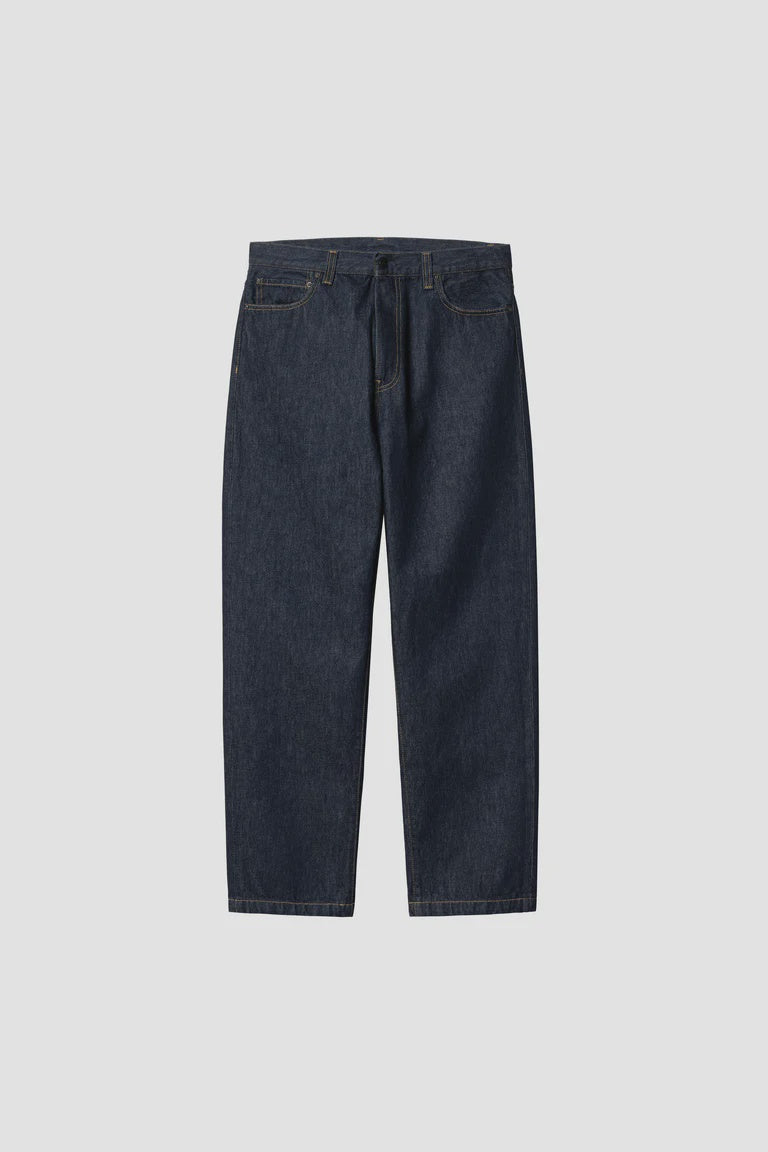 Carhartt WIP Aaron Pant - Blue Rinsed