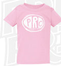 Pro Skates Toddler Scribble T-Shirt - Pink