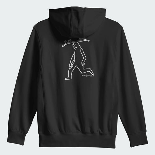 Adidas Gonz Head Hooded Sweater - Black/Ivy