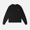 Dime Classic Small Logo L/S T-Shirt - Black