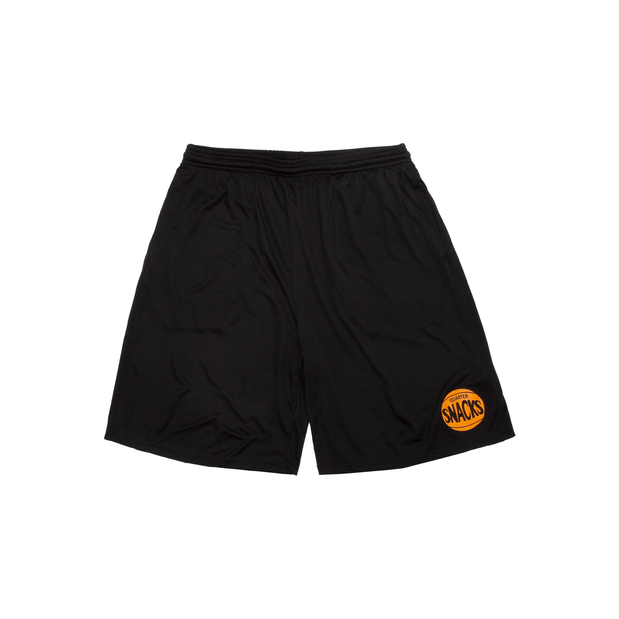 Quarter Snacks 70's Logo Gym Shorts - Black