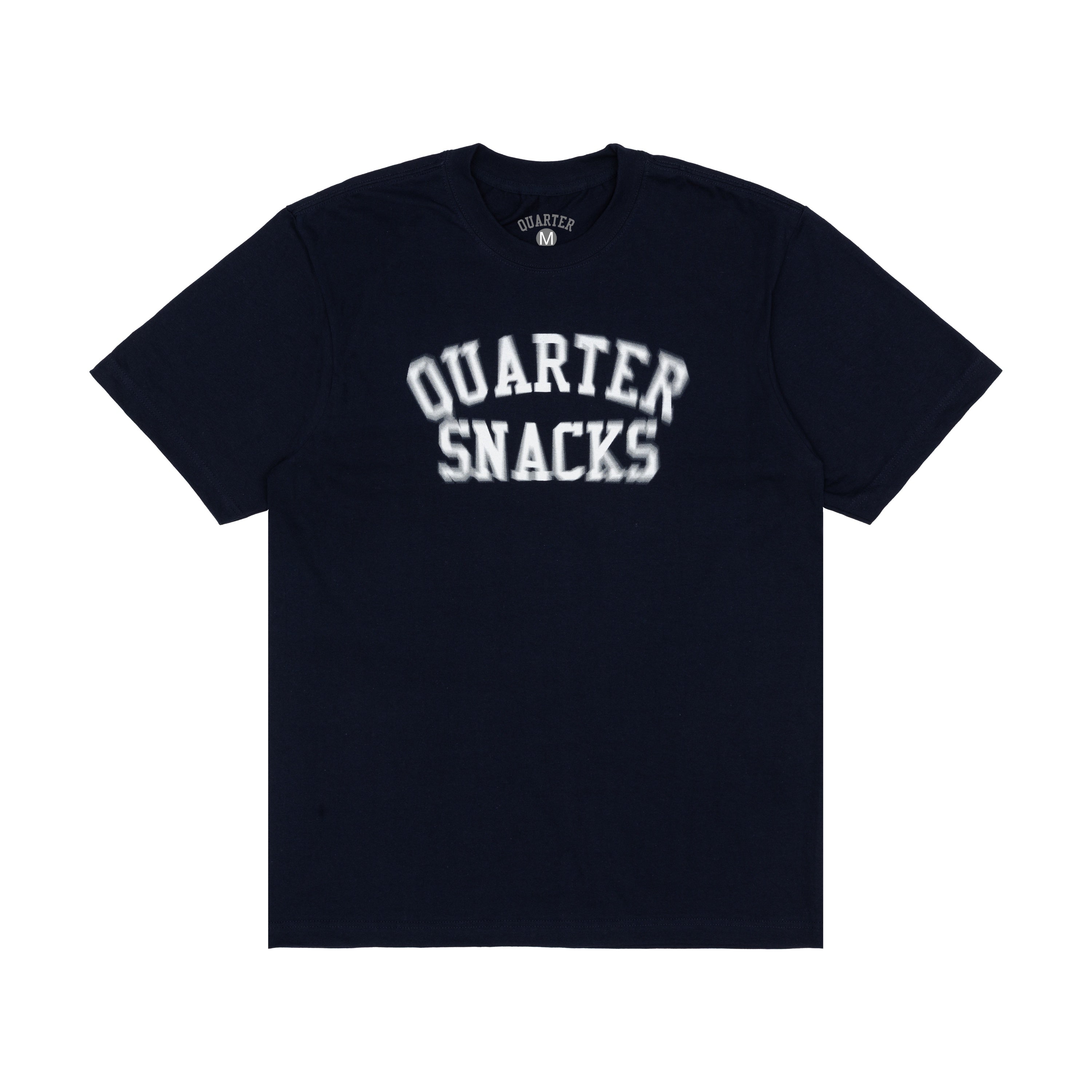 Quarter Snacks Motion Arch T-Shirt - Navy