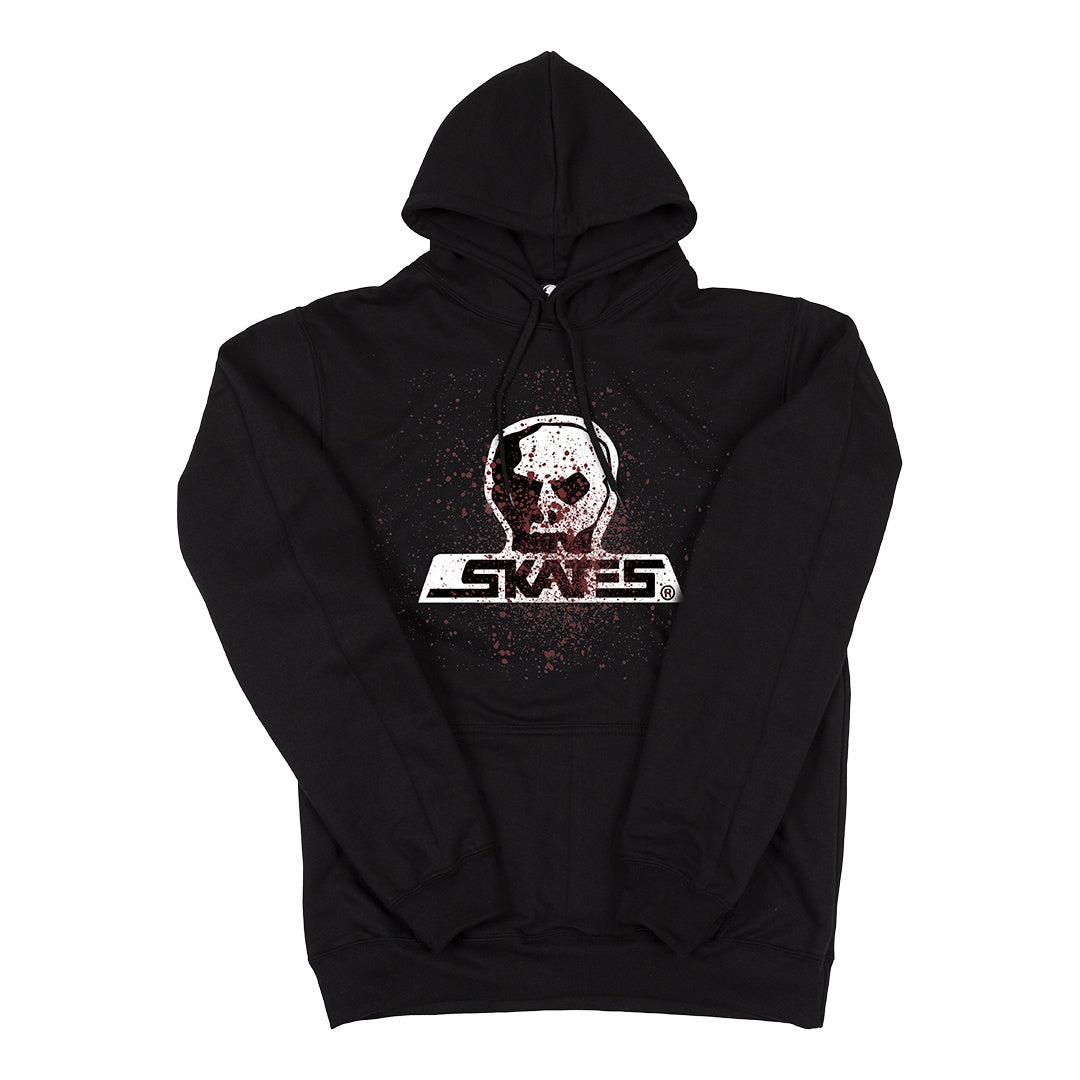 Skull Skates Skull Give Blood Hooded Sweater - Black