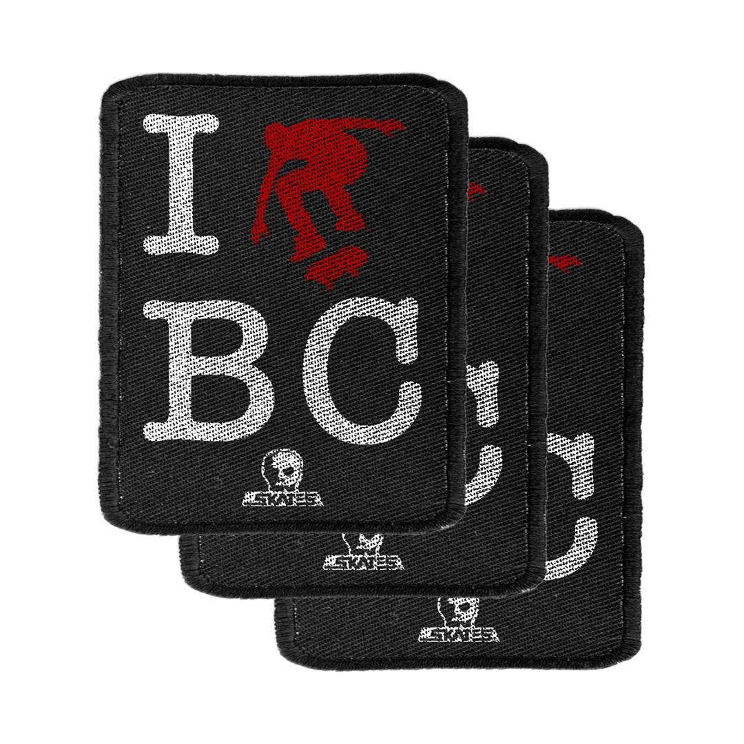 Skull Skates I Skate BC Patch
