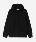 Carhartt WIP Hooded Chase Jacket - Black/Gold