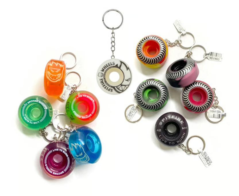 Spitfire Wheel Keychain