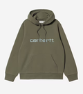 Carhartt WIP Hooded Sweater -Leaf/Tourmaline