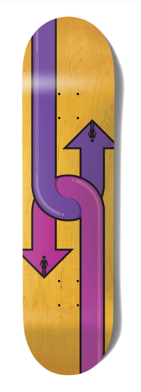 Girl McCrank Dual Directional Twin Deck