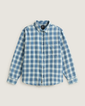 Vans Lawson Vintage L/S Button-Up Shirt - Indigo/Bleach