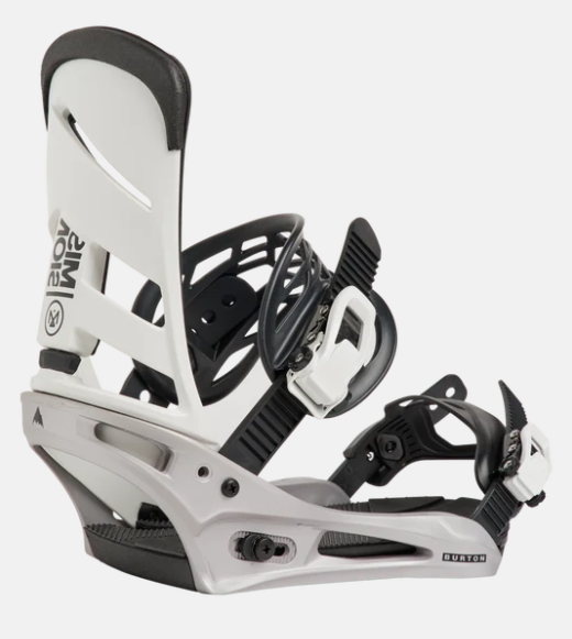 Burton 26/27 Mission Binding - White/Silver