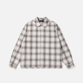 Dime Premium Flannel Shirt - Light Grey