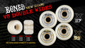 Bones XF 97A V8 Double Widecut Wheels