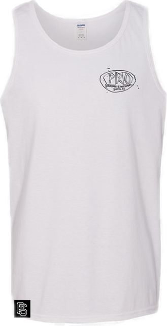 Pro Skates Chest Josh G. Tank Top - White/Black