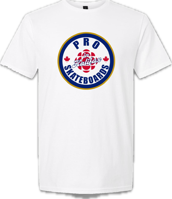 Pro Skates Hockey Night T-Shirt - White/Gold/Red/Navy