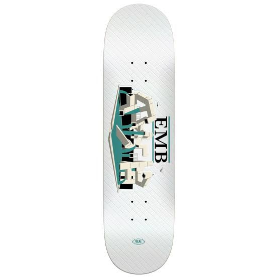Real Team EMB Deck - White