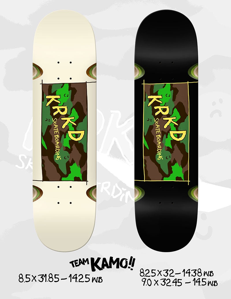 Krooked Kamo Wheel Well Deck