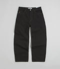 Polar 93! Contrast Stitching Pants - Black/Dark Olive