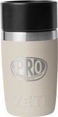 Yeti x Pro Skates Rambler Travel Bottle 8oz/Commuter Cap - Cape Taupe