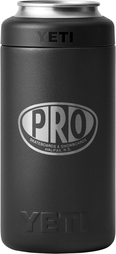 Yeti x Pro Skates Rambler Colster Tall Can Insulator - Black
