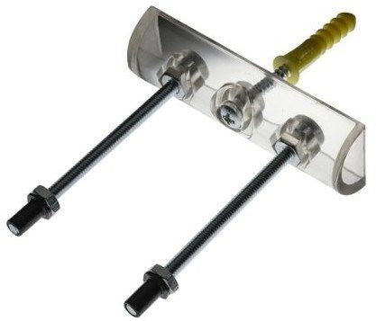 Sk8ology Skateboard Deck Display Wall Hanger - No Drill Bit