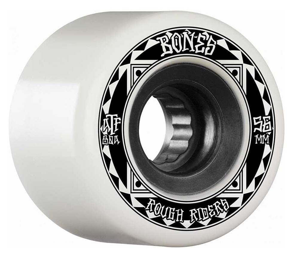 Bones ATF Rough Rider Runner Wheels - White