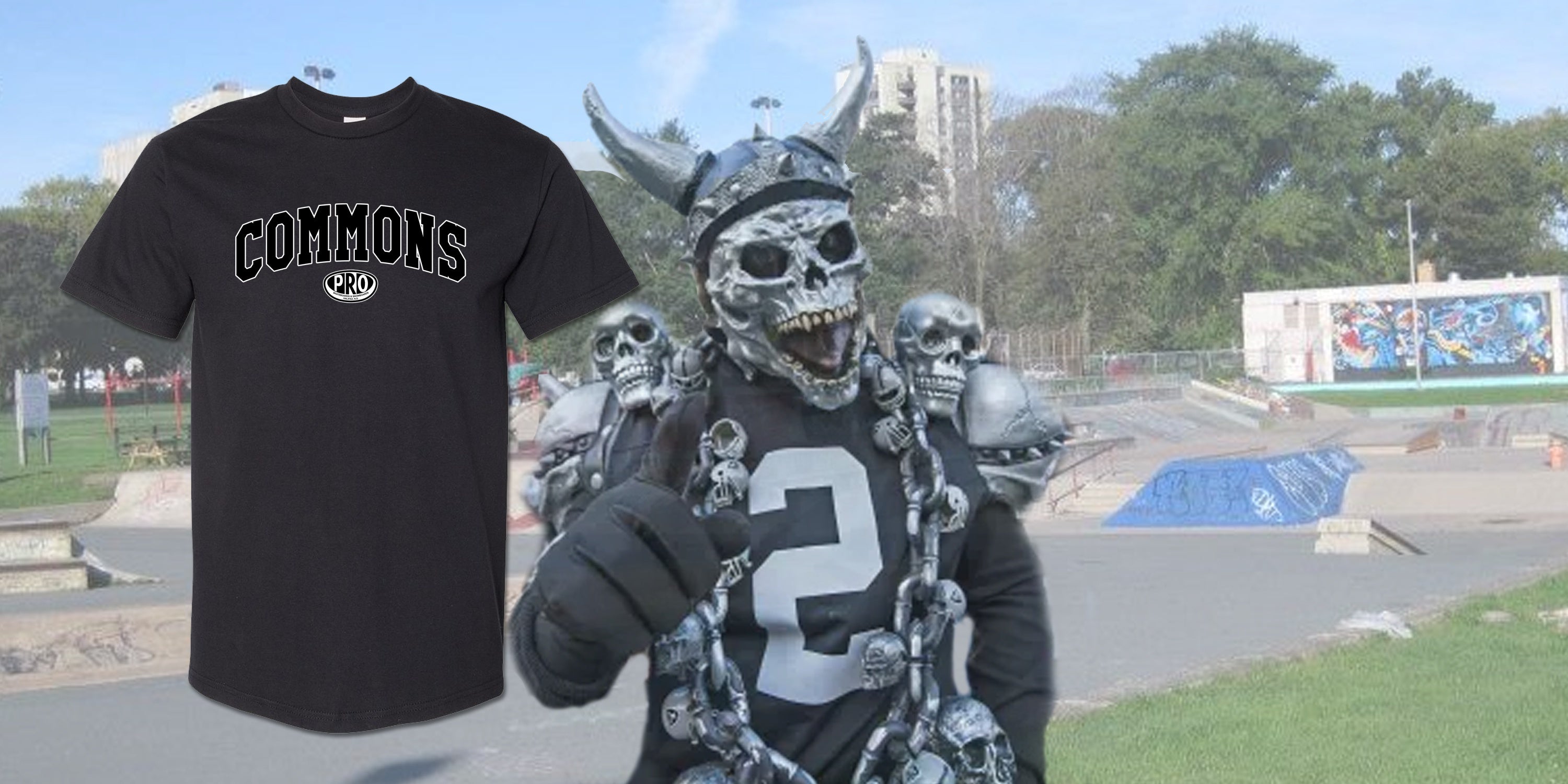 Pro Skates Commons T-Shirt - Black