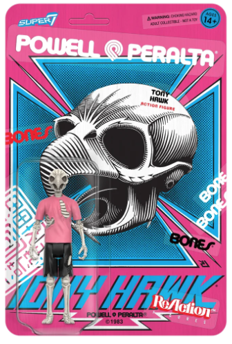 Super7 Powell Peralta Experimental Wave 2B Figure - Hawk