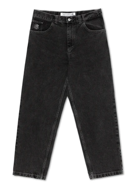 Polar '93! Denim Pant - Silver/Black