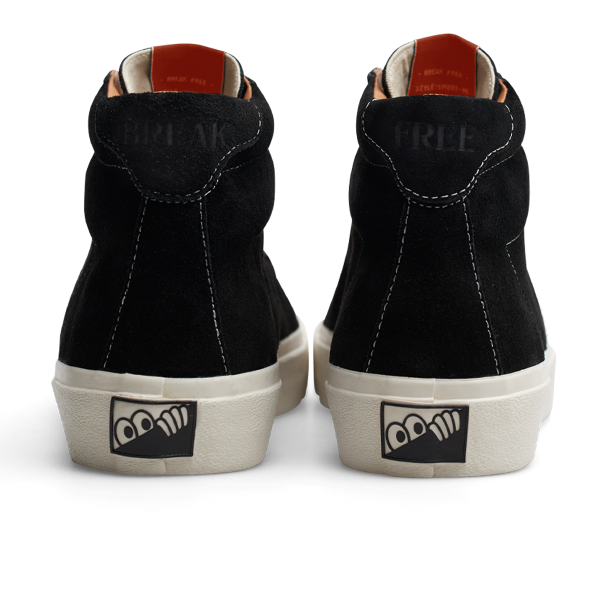 Last Resort VM001 HI Suede Shoe - Black/White