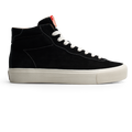 Last Resort VM001 HI Suede Shoe - Black/White