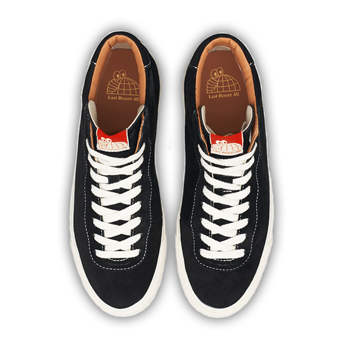 Last Resort VM001 HI Suede Shoe - Black/White