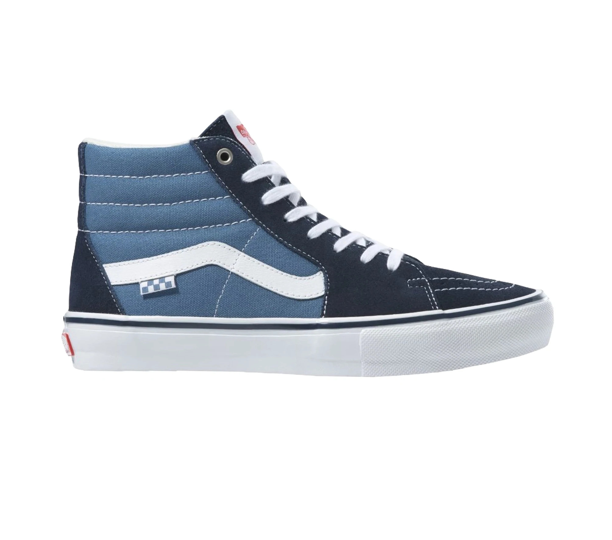 Vans Skate Sk8-Hi Shoe - Navy/White