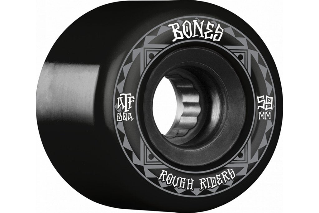 Bones ATF Rough Rider Runner Wheels - Black